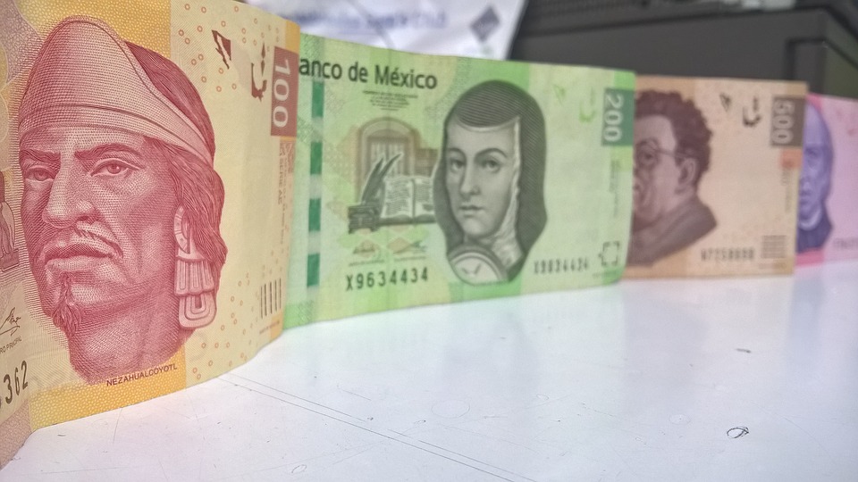 mexické peníze